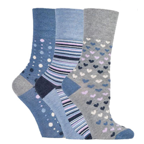 LADIES SOCKS - Heart Dots
