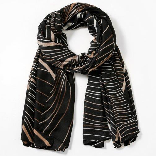 Abstract Waves - Black